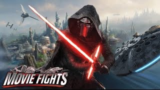 Disney World’s Star Wars Land Dream Ride  Movie Fights LIVE [upl. by Neirrad]