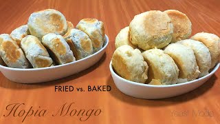 HOPIA MONGGO Fried vs Baked versions [upl. by Roscoe]