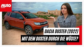 Dacia Duster 2022 Im Duster über Stock und Stein  AUTO ZEITUNG [upl. by Haliak]