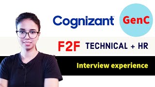 cognizant genc interview EXPERIENCE shared by students CS amp Non CS genc interview questions [upl. by Barkley]