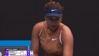 Naomi Osaka Round 1 Melbourne 2022  Love her Outfit [upl. by Anined]