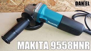 Makita 9558HNR Polizor unghiular 125 mm [upl. by Zephan]