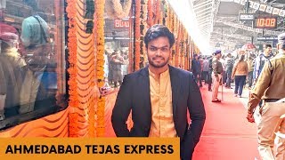 Mumbai Ahmedabad Tejas Express Executive Class full journey [upl. by Damali]