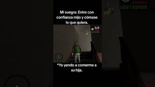 Comida nutritiva 😈 comidasaludable gta humor ocasion gtaonline [upl. by Ardnovahs]