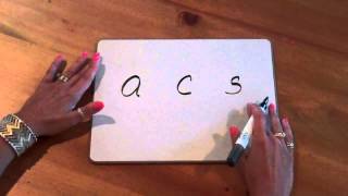 Writing LetterSound Correspondence in Kindergarten [upl. by Asalocin]