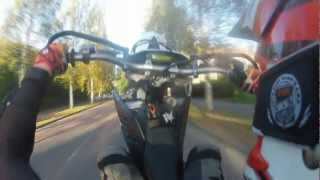 KTM 125 EXC Motard City Ride [upl. by Bethanne631]