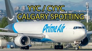 The VERY BEST of Calgary Plane Spotting at YYC  CYYC [upl. by Fulmis88]