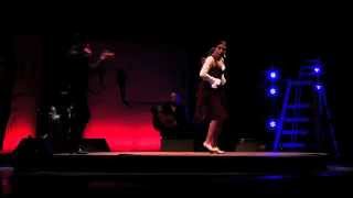 Flamenco dance footwork Seguiriyas Francesca Grima in Puerto Flamenco ISLA [upl. by Arretak]