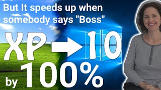 Upgrading from XP to 10 video but it speeds up 100 everytime somebody says quotBossquot [upl. by Mistrot]