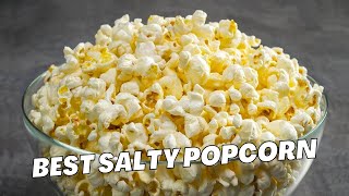 How to Make SALTY POPCORN in 10 Min  Best Homemade Salt Popcorn Recipe by Always Yummy [upl. by Amador]