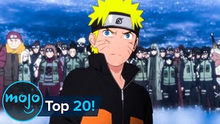 Top 20 Best Naruto Opening Themes [upl. by Arimas533]