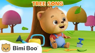 The Tree Song for Kids and Preschool Toddlers  Bimi Boo [upl. by Nirahs]