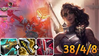 How to play ADC Carry Samira PentaKill 3484  League of Legends  Game with Mhmd [upl. by Noseyt]