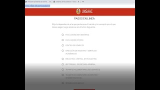 COMO REALIZAR PAGOS Y TRAMITE DE FICHA DE SEGUIMIENTO UNSAAC EN EL 2020 [upl. by Kirven]