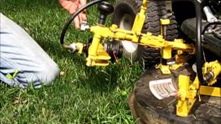 edger trimmer lawn tractor attachment [upl. by Gross]