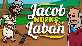 Jacob Works for Laban ⛏️🕗  Animated Bible Stories  My First Bible  13 [upl. by Emeline]