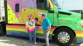 LGBT Truckers gain momentum for their drive to ride with pride [upl. by Jardena]