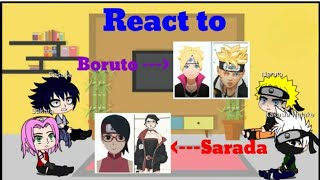 Old Team 7 reacts to Boruto two blue vortex Part 13 [upl. by Aiken]