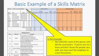 How to Make a Skills Matrix for Your Team [upl. by Naihtniroc639]