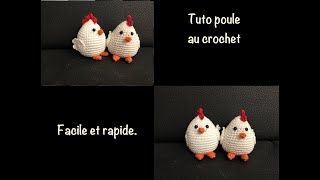 Tuto poule au crochet [upl. by Nickelsen]