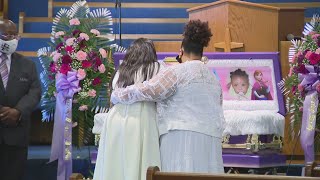 Funeral held for 7yearold shot on Fourth of July [upl. by Assitruc342]