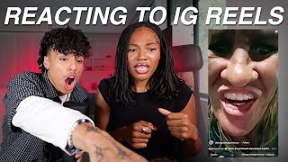 REACTING TO IG REELS FT LARRAY [upl. by Waylon]