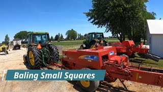 Making Small Squares Of Hay [upl. by Linc]