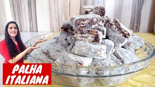 PALHA ITALIANA  RECEITA RÁPIDA FÁCIL E DELICIOSA│RENDE MUITO [upl. by Cly]