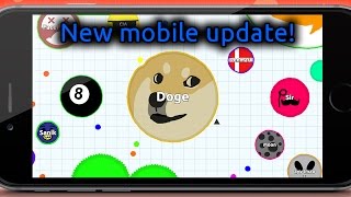 Agario Mobile Update  OUT NOW on iOS and Android [upl. by Atteyram]