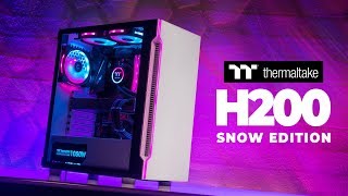 Thermaltake H200 RGB Snow  Ryzen 5 3600X Build [upl. by Ttenaj]