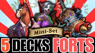 Les 5 MEILLEURS DECKS qui DOMINENT après le MINISET [upl. by Dalt887]