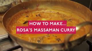 How to make Rosas Massaman Beef Curry [upl. by Kristien]