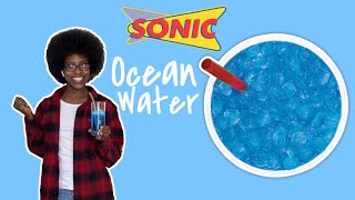 SONIC OCEAN WATER RECIPE  MAKE AT HOME [upl. by Eniowtna624]