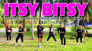 Itsy bitsy teenie weenie yellow polka dot bikini Remix  tiktok trend  Dance workout  Kingz krew [upl. by Gilbart]