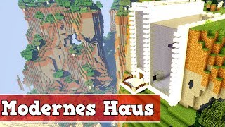 Wie baut man ein Modernes Haus in Minecraft  Minecraft Modernes Haus bauen deutsch [upl. by Snashall]