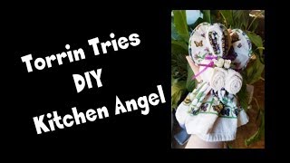 Torrin Tries DIY Kitchen Angel [upl. by Aihseit]