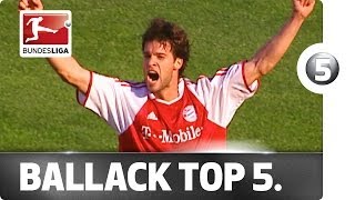 Michael Ballack  Top 5 Goals [upl. by Elane]