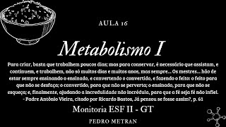 Fisiologia do metabolismo I carboidratos  leia a descrição [upl. by Hurlbut]