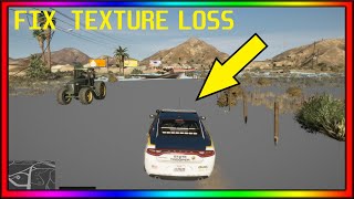 How to fix texture loss  better fps in GTA 5 Roads amp buildings disappearing fix [upl. by Azilanna]