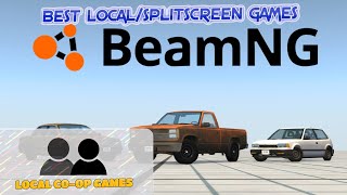 BeamNGdrive Multiplayer Gameplay  How to Play Local Multiseat [upl. by Aelgna]