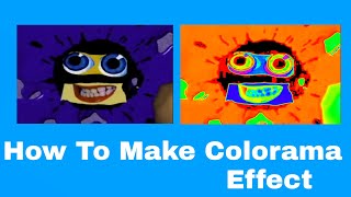 How To Make Colorama Effect [upl. by Travax]