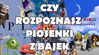 CZY ROZPOZNASZ PIOSENKI Z BAJEK  CHALLENGE CZ 2 [upl. by Osmo]