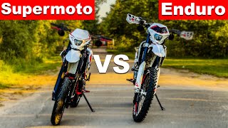 Beta rr 125 LC Enduro vs Supermoto Motorad  Welche ist besser [upl. by Ahsael]