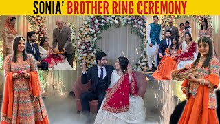 Ring Ceremony Function before Wedding Day  INDIAN WEDDING  Trip to India 2023 🇮🇳 [upl. by Kannav]