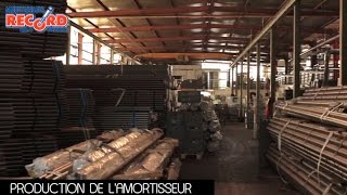 Fabrication dun amortisseur Record France [upl. by Nosoj]