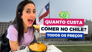 QUANTO CUSTA COMER NO CHILE PREÇOS EM SANTIAGO E COMO ECONOMIZAR  MERCADO VINHOS E ONDE COMER [upl. by Varion]