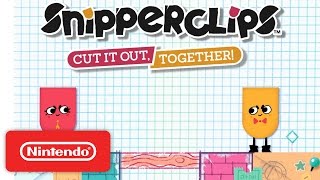 Snipperclips – Cut it Out Together Overview Trailer  Extended Cut [upl. by Idur414]