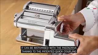 Introducing the Marcato Atlas 150 Pasta Maker [upl. by Aleahs]