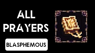 Blaphemous Prayers Showcase amp Locations [upl. by Clayson]