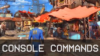 Fallout 4 CONSOLE COMMANDS YOU NEED TO KNOW Cheat Codes [upl. by Peggi]